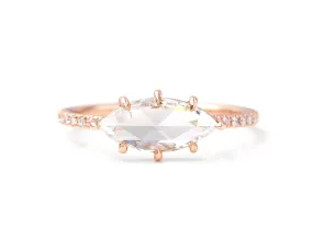 1.05-Carat East-West Marquise Ring