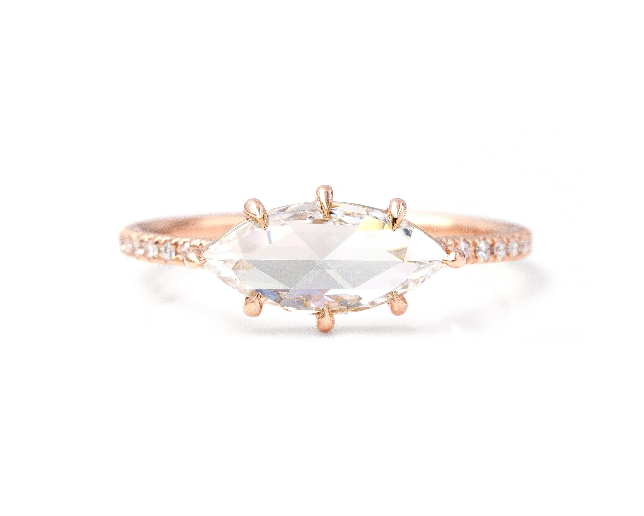 1.05-Carat East-West Marquise Ring