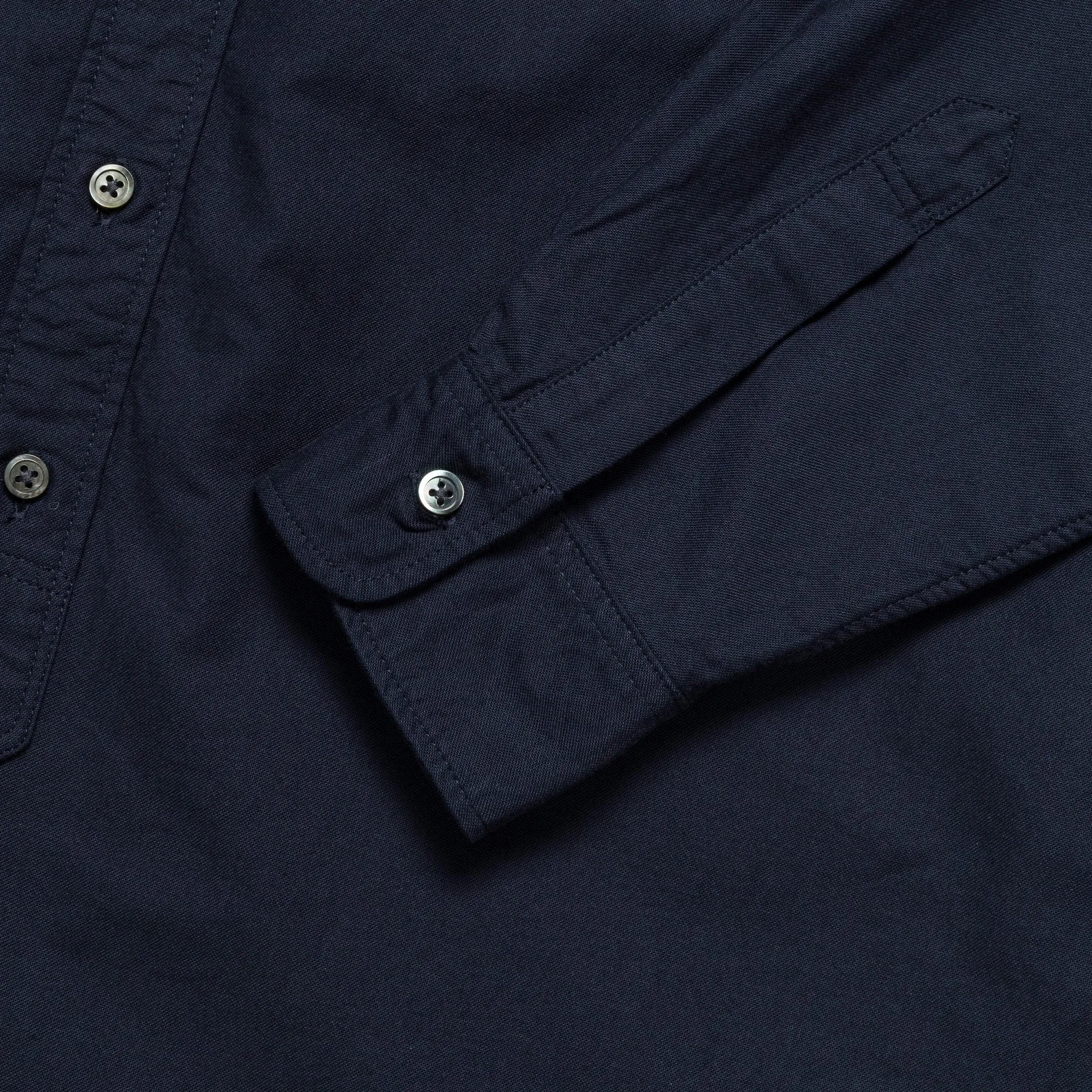 19th Century BD Shirt - Dk. Navy Cotton Oxford