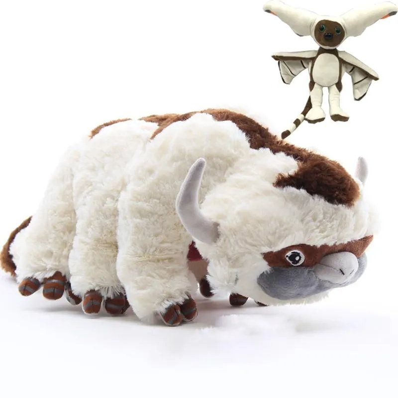 20 Inch 50cm Big Size Anime Kawaii Avatar The Last Airbender Appa Plush Toys TV Series Rare Peluche Minion Stuffed Dolls Kid Toy