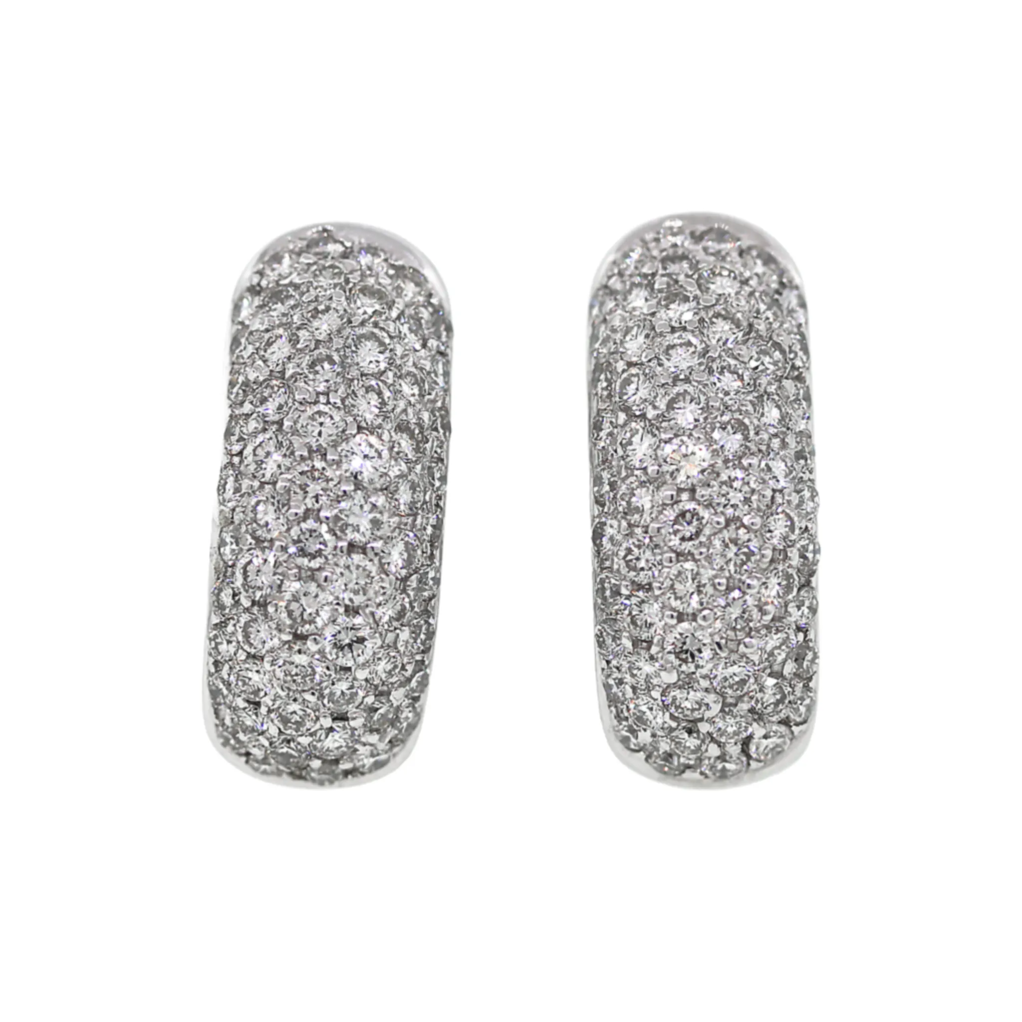 2.16 carat Diamond Huggies Earrings