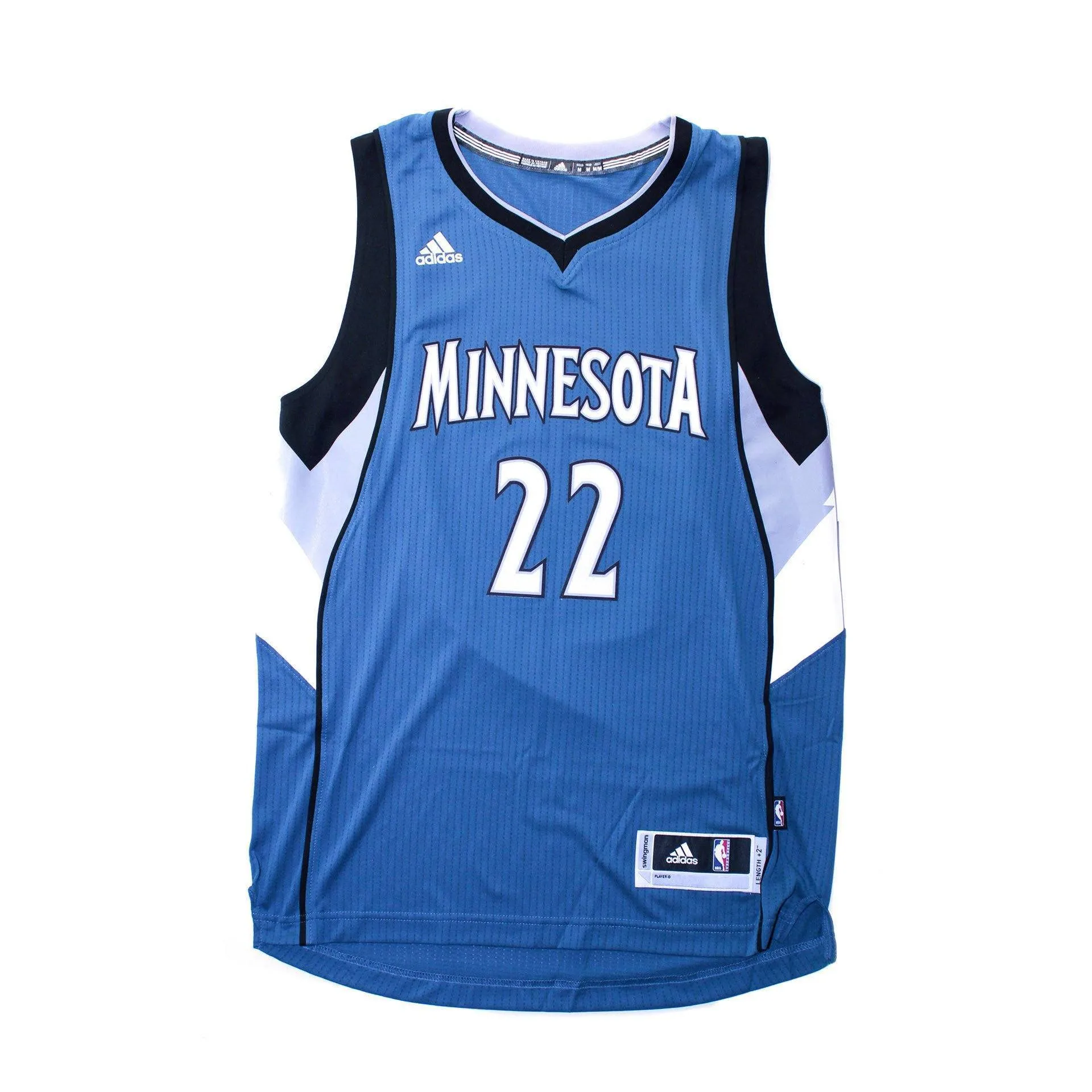 Adidas Andrew Wiggins Minnesota Timberwolves #22 Nba Jersey Away Blue A69836