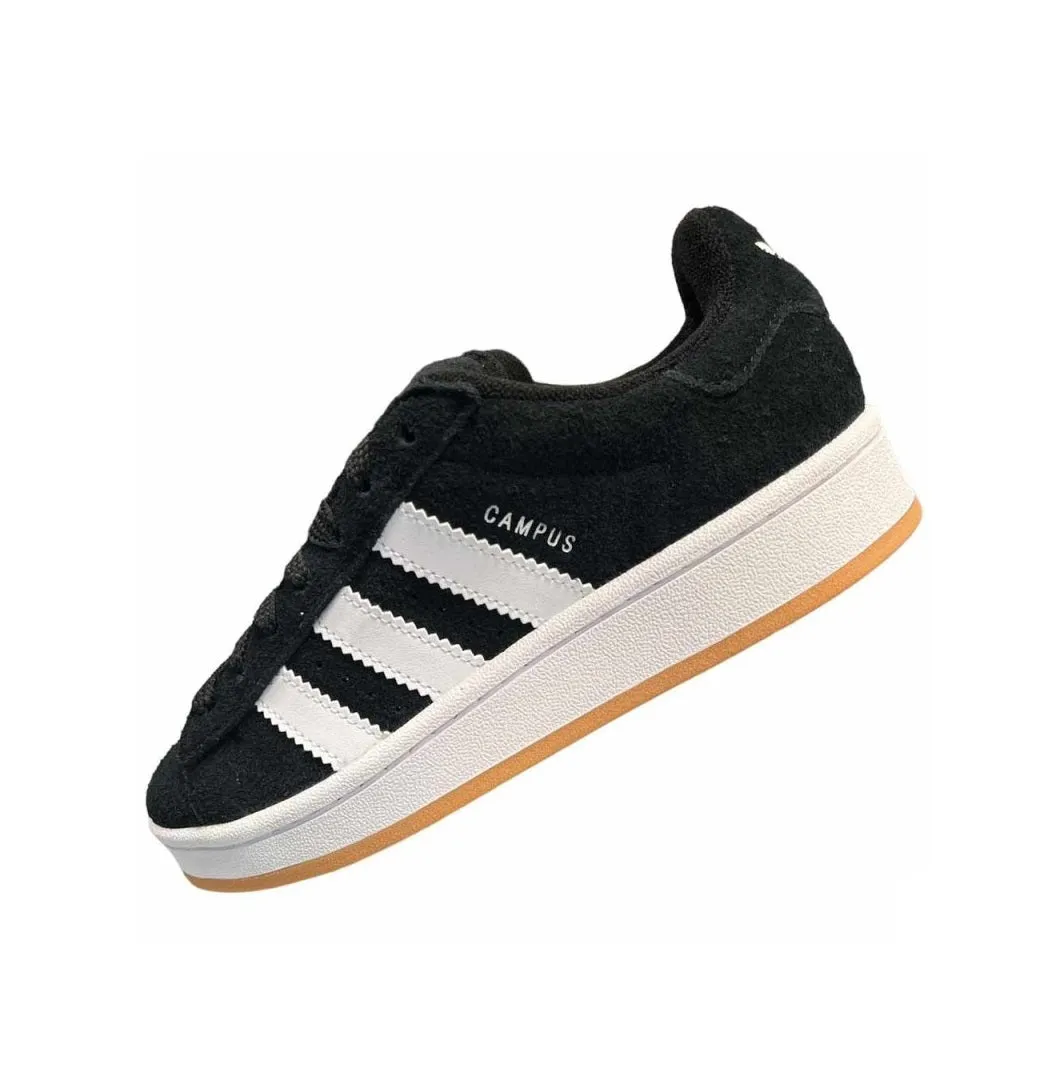 Adidas Campus 00 s Nere Strisce Bianche Junior hq6638