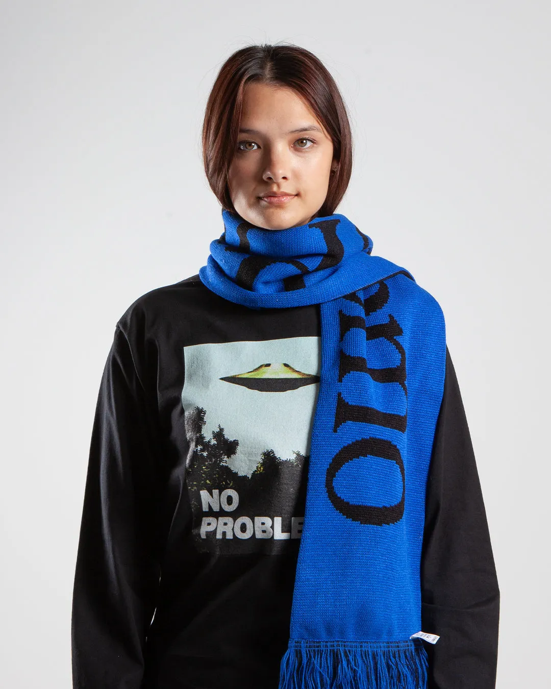 Aries Arise No Problemo Scarf Blue