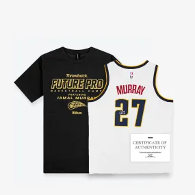 Autographed Jamal Murray Denver Nuggets Association Edition Youth Swingman Jersey - White