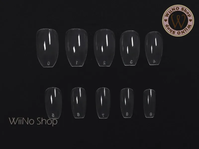 Ballerina Short Full Cover False Nail Art Tips