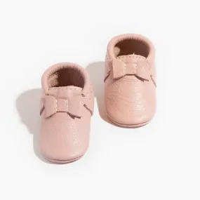 Blush Bow Baby Shoe