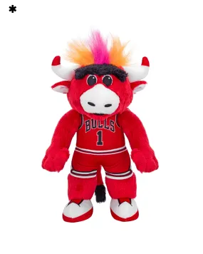 Chicago Bulls Benny The Bull 10 Mascot Plush Figure Icon