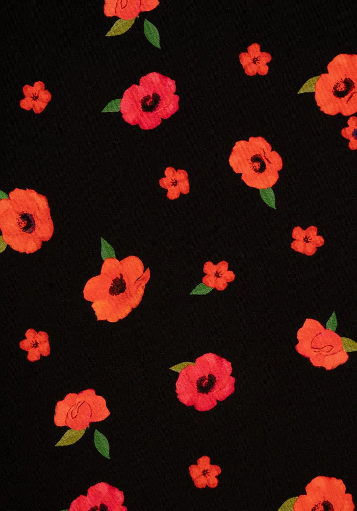 Children's Poppy Print Cotton T-Shirt (Radley)