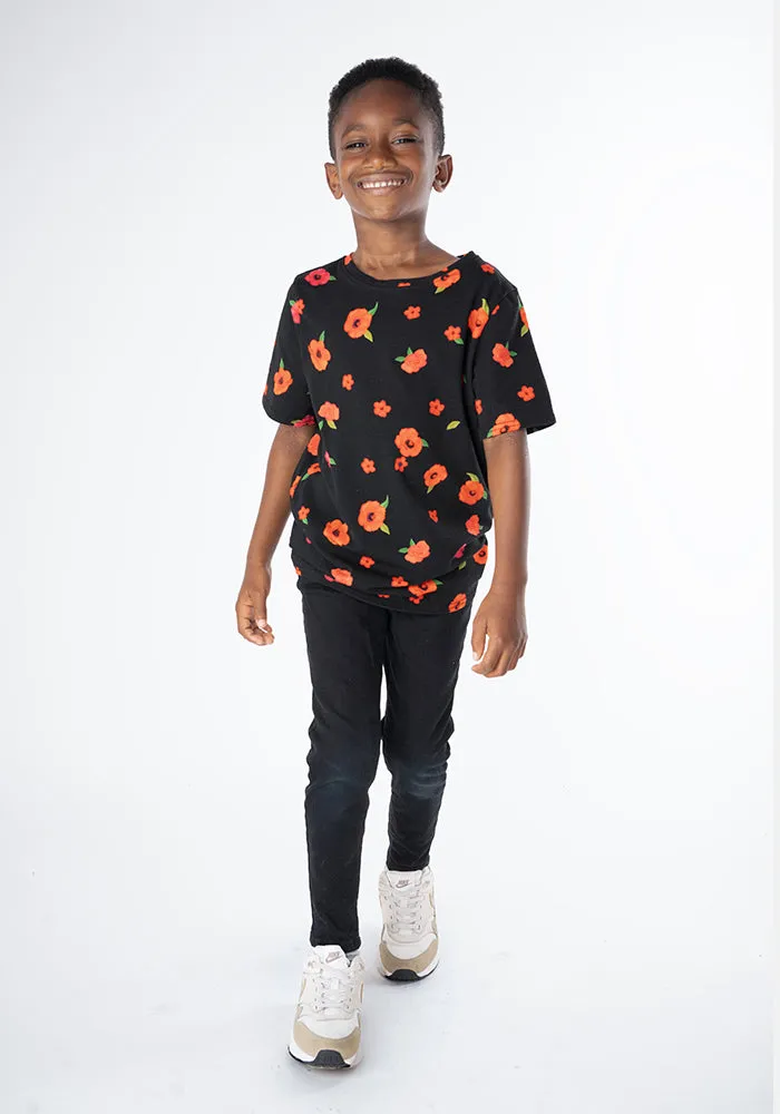 Children's Poppy Print Cotton T-Shirt (Radley)