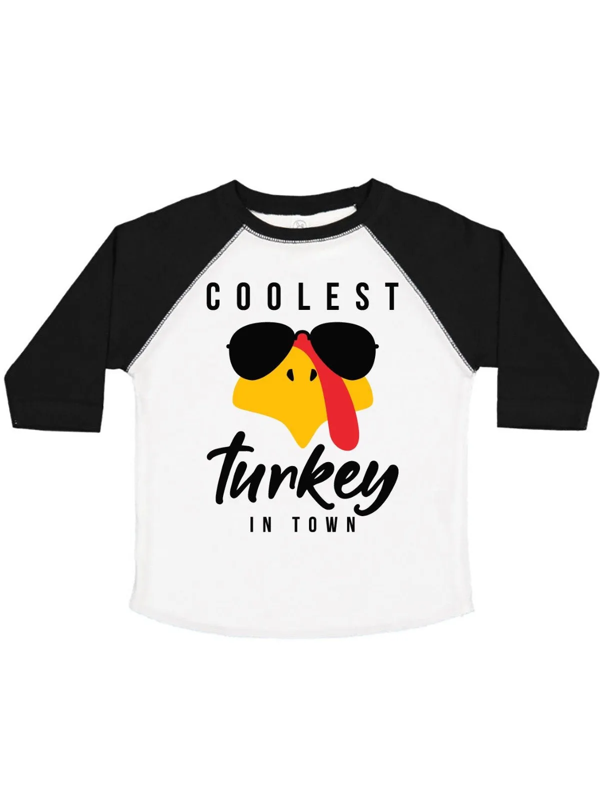 Coolest Turkey In Town Boys Thanksgiving Shirt