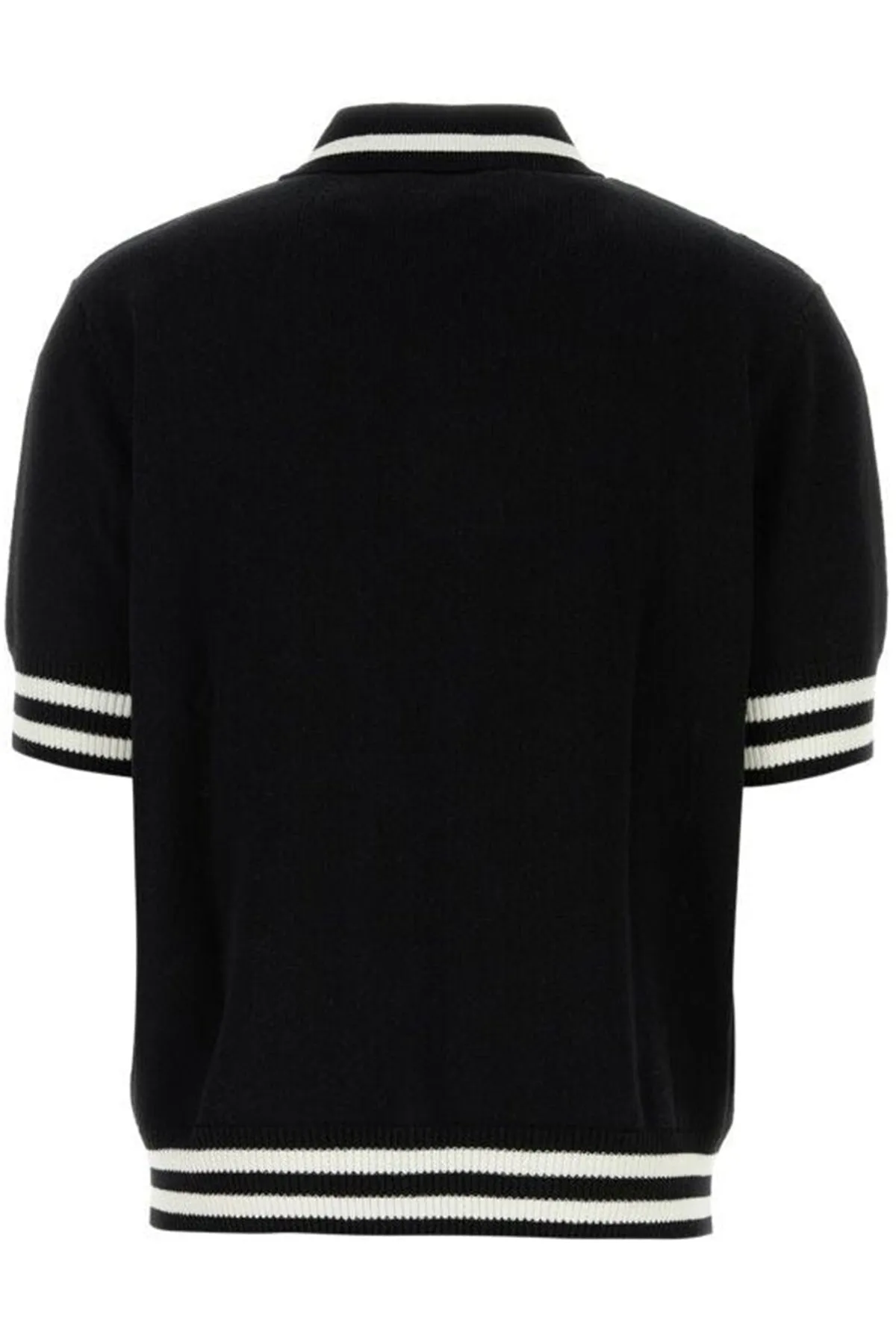 DIAMOND POLO SHIRT IN TWO-TONE COTTON