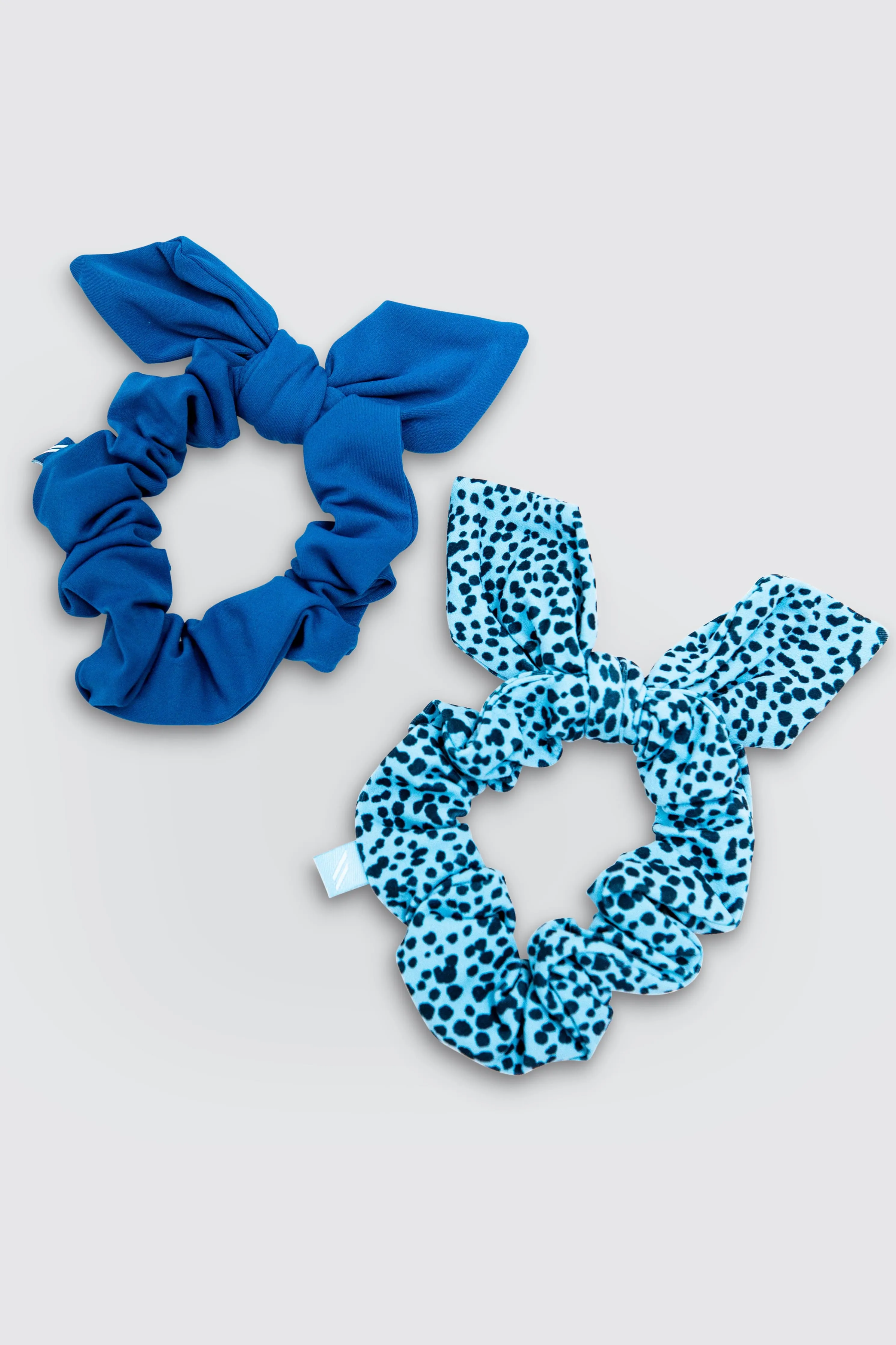 Excel  Scrunchies - 2PK Ocean Blue/Ocean Speckle