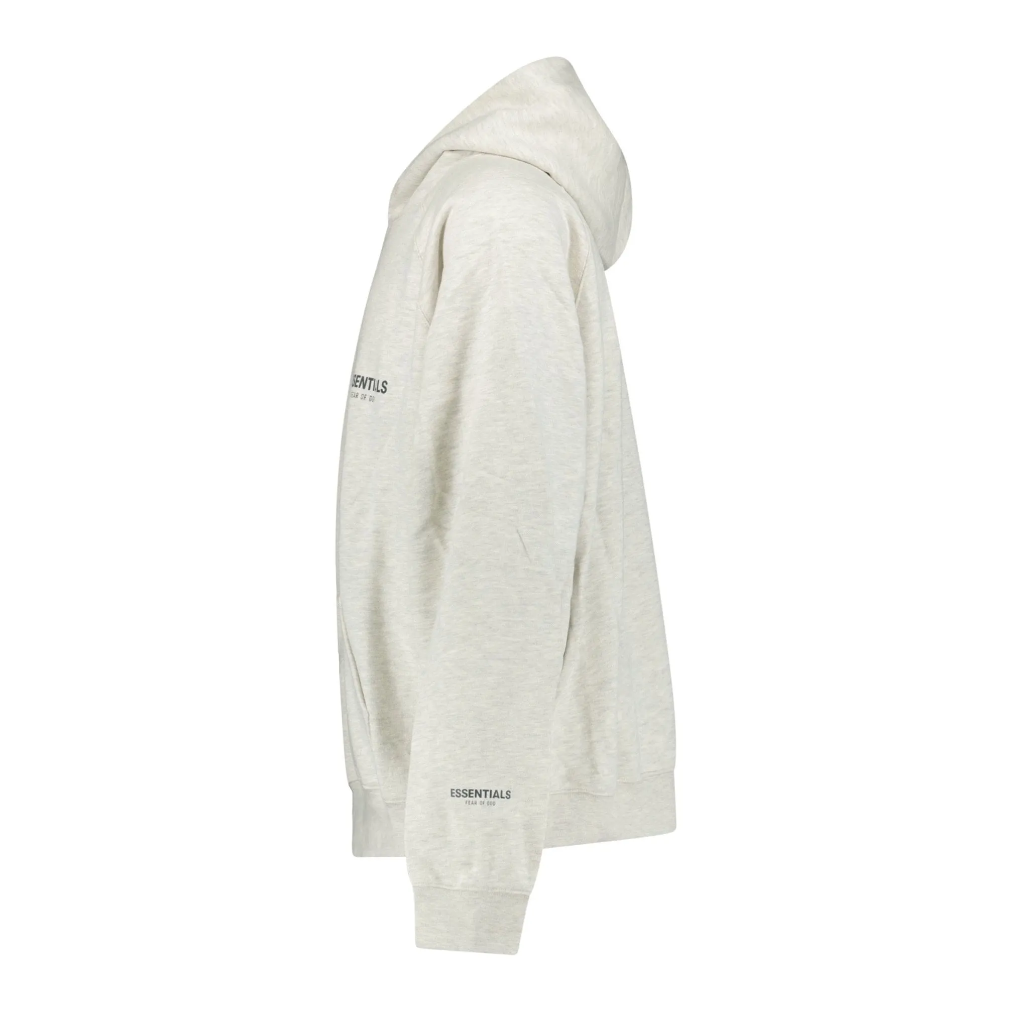 FEAR OF GOD ESSENTIALS ESSENTIALS HOODIE CORE COLLECTION LIGHT OATMEAL - GREY