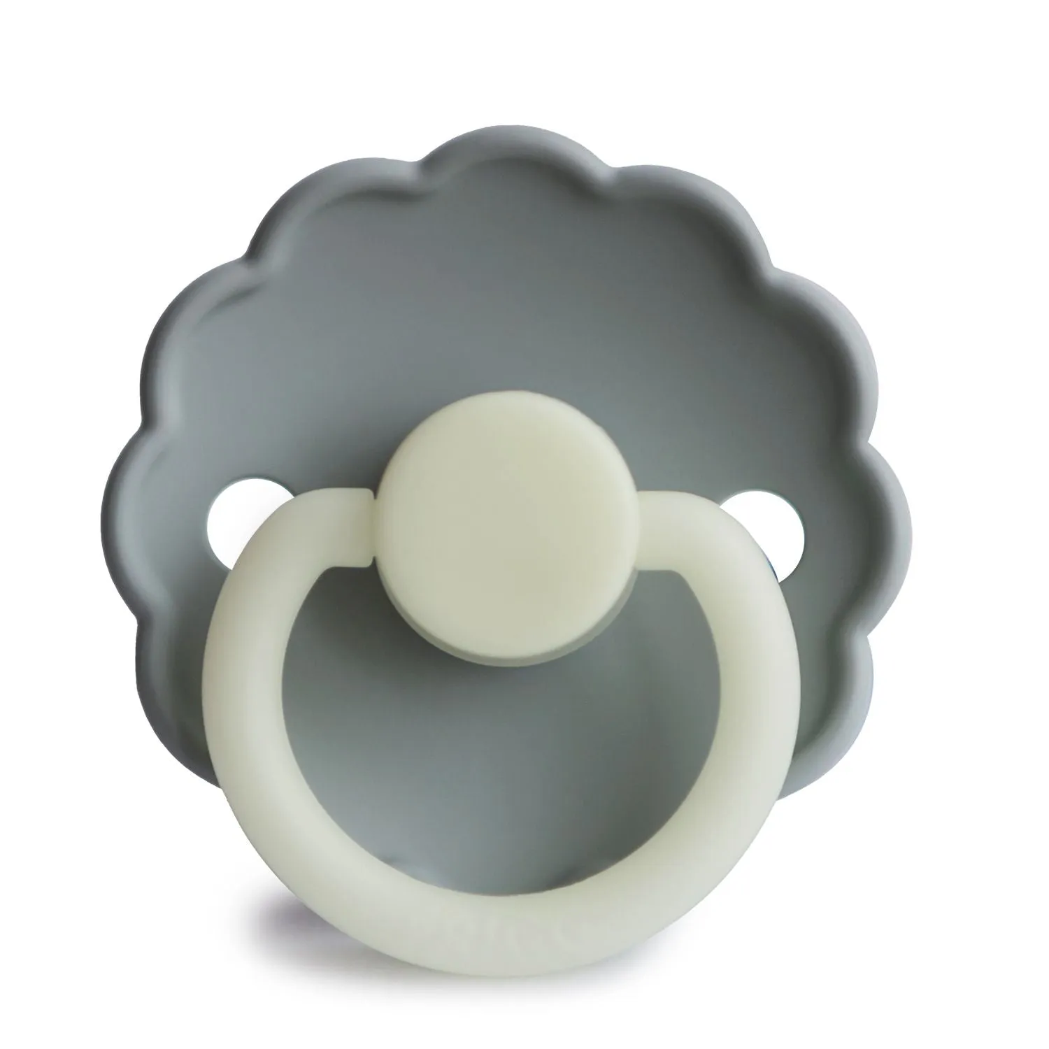 FRIGG Pacifier - DAISY NIGHT - Grey