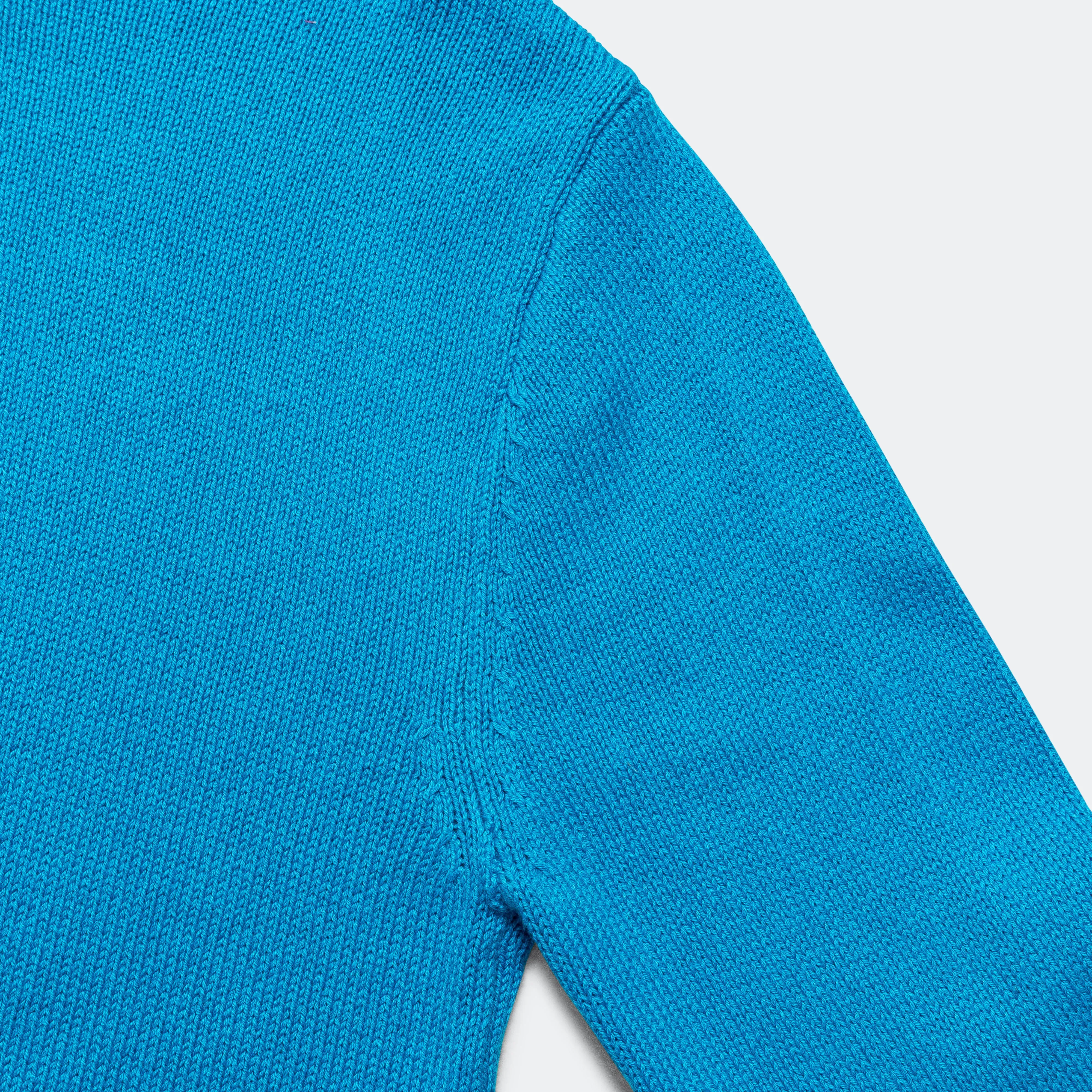 Funnel Neck Sweater - Aqua