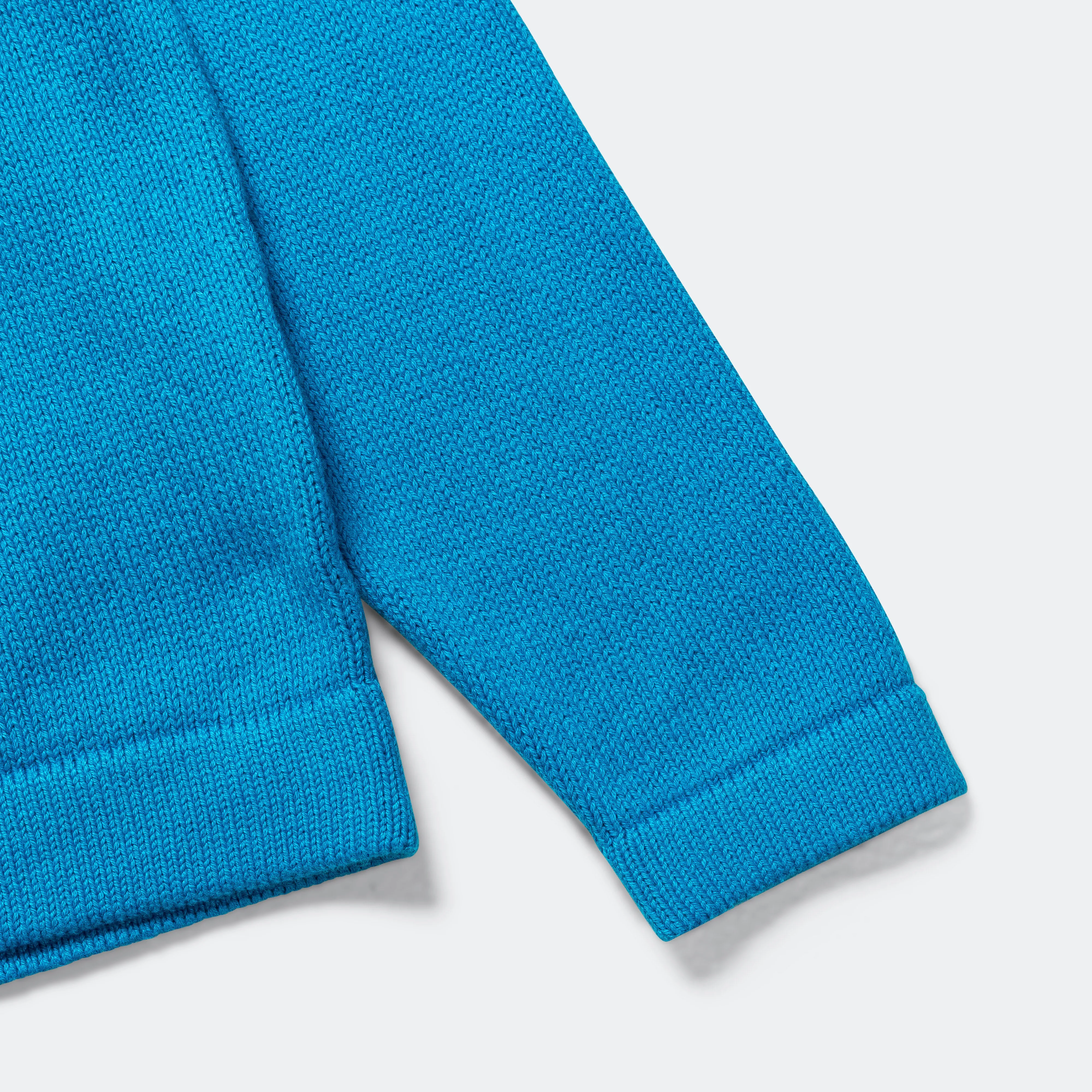 Funnel Neck Sweater - Aqua