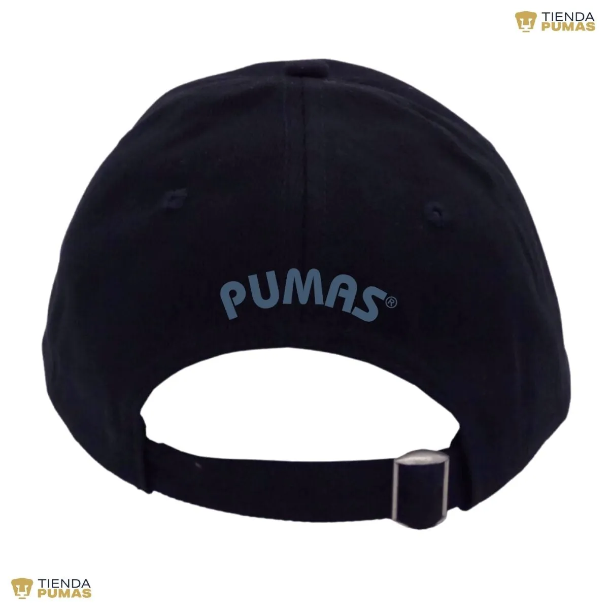 Gorra Pumas UNAM Hombre Mujer Ajustable Logo Azul 1 Vinil