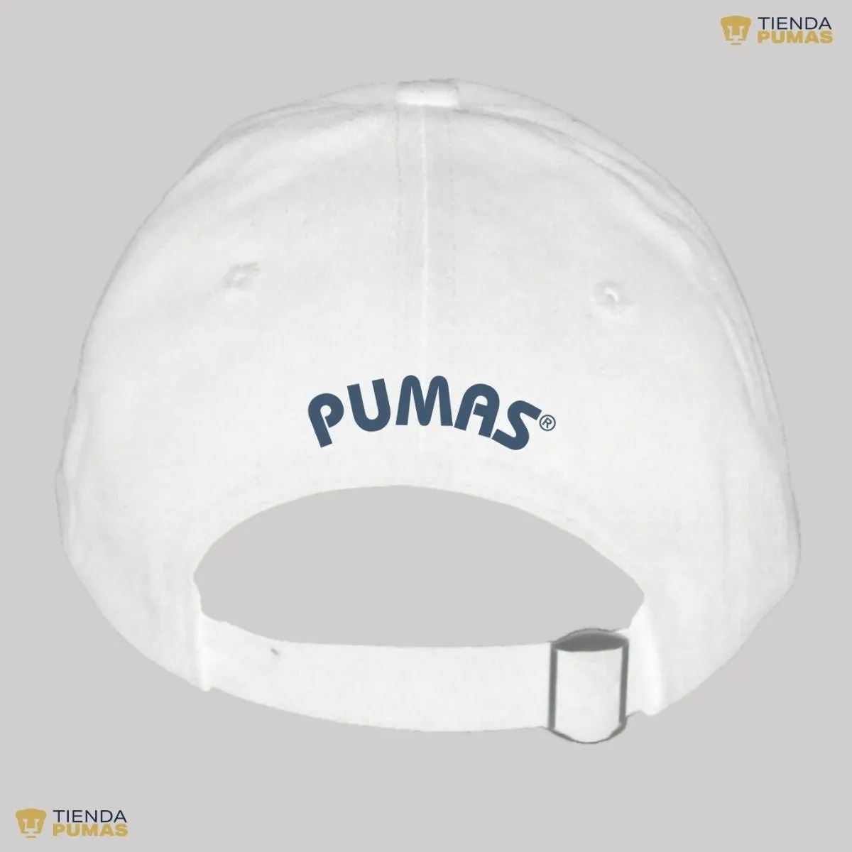 Gorra Pumas UNAM Hombre Mujer Ajustable Logo Azul 1 Vinil