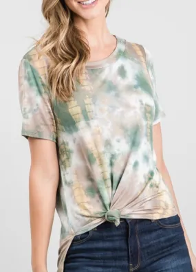 Green W/ Envy Tie Dye