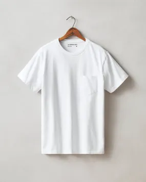 Heavyweight Pocket Tee - White