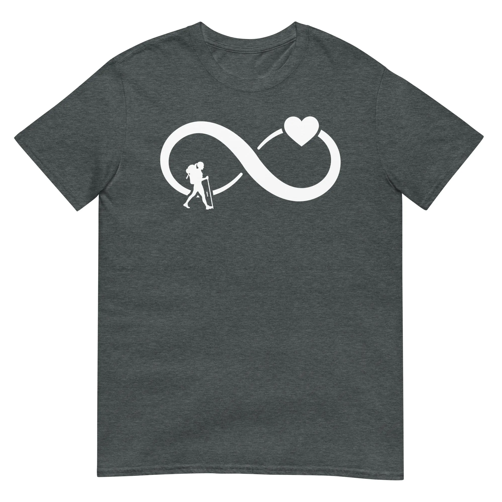 Infinity Heart and Hiking 1 - T-Shirt (Unisex)