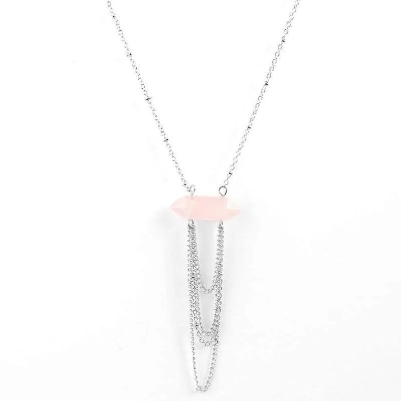 It All Goes to GLOW Pink Necklace