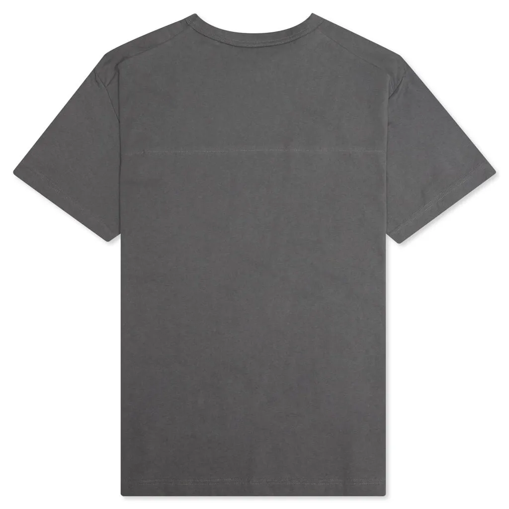 Jersey Braque Pocket Tee - Charcoal