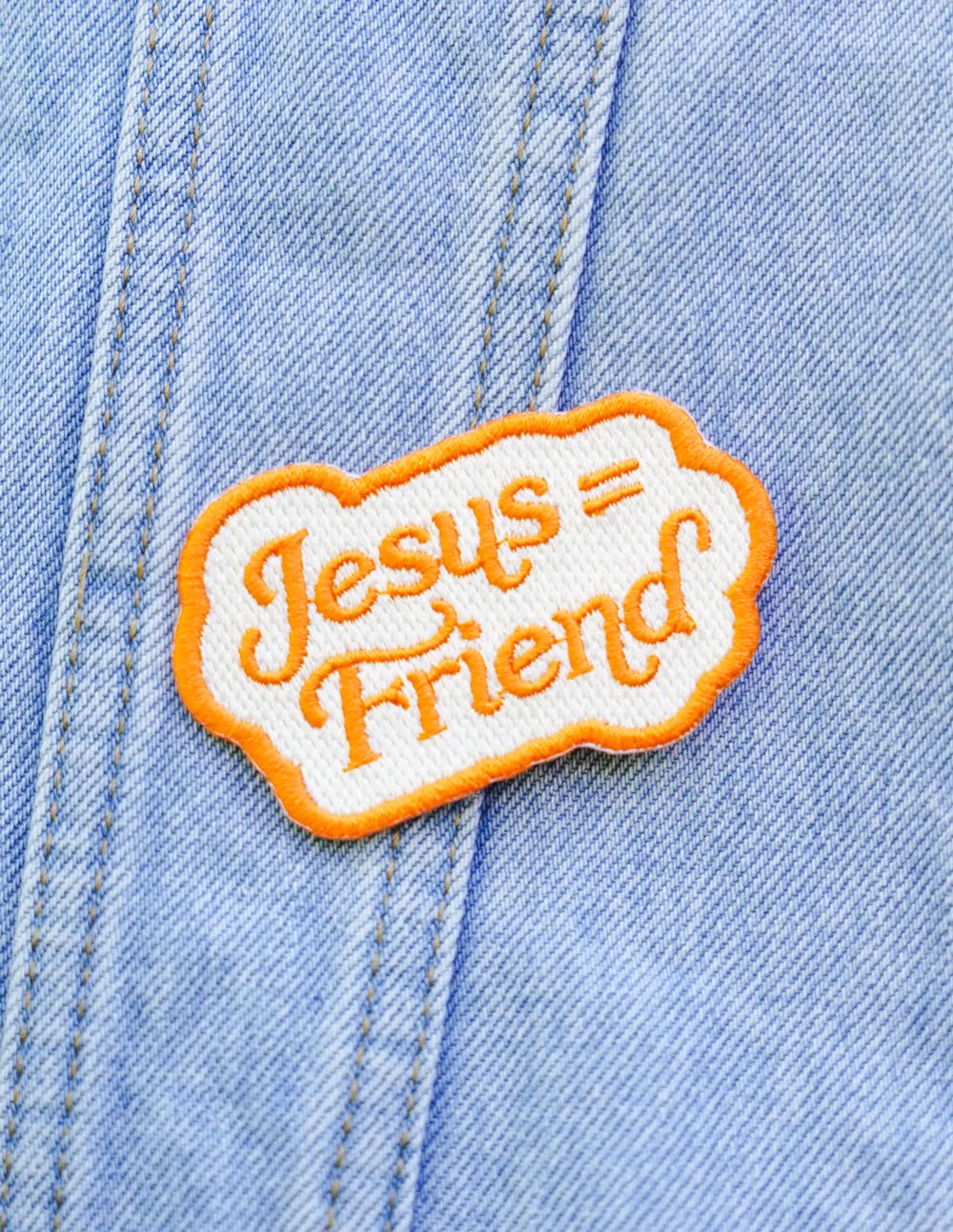 Jesus Equals Friend Patch