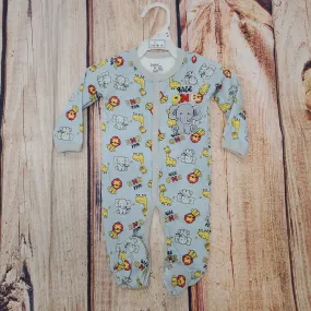 KELLI'S WILD ONE SAFARI ONESIE