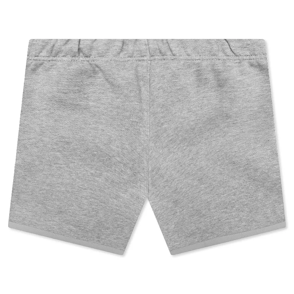 Kids Sweatshort - Dark Heather Oatmeal