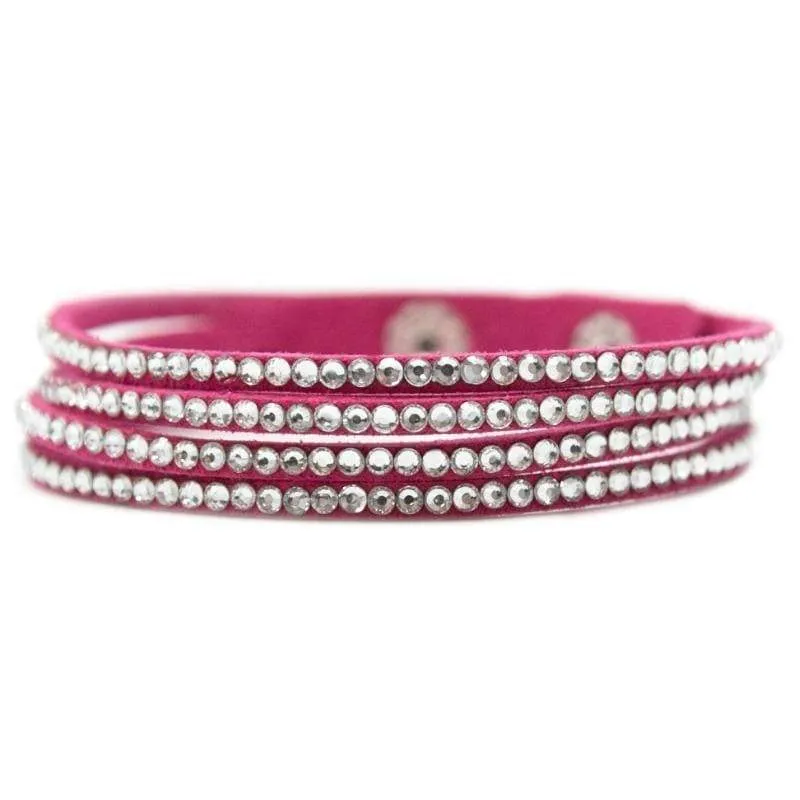 Killer Queen Pink Snap Closure Bracelet