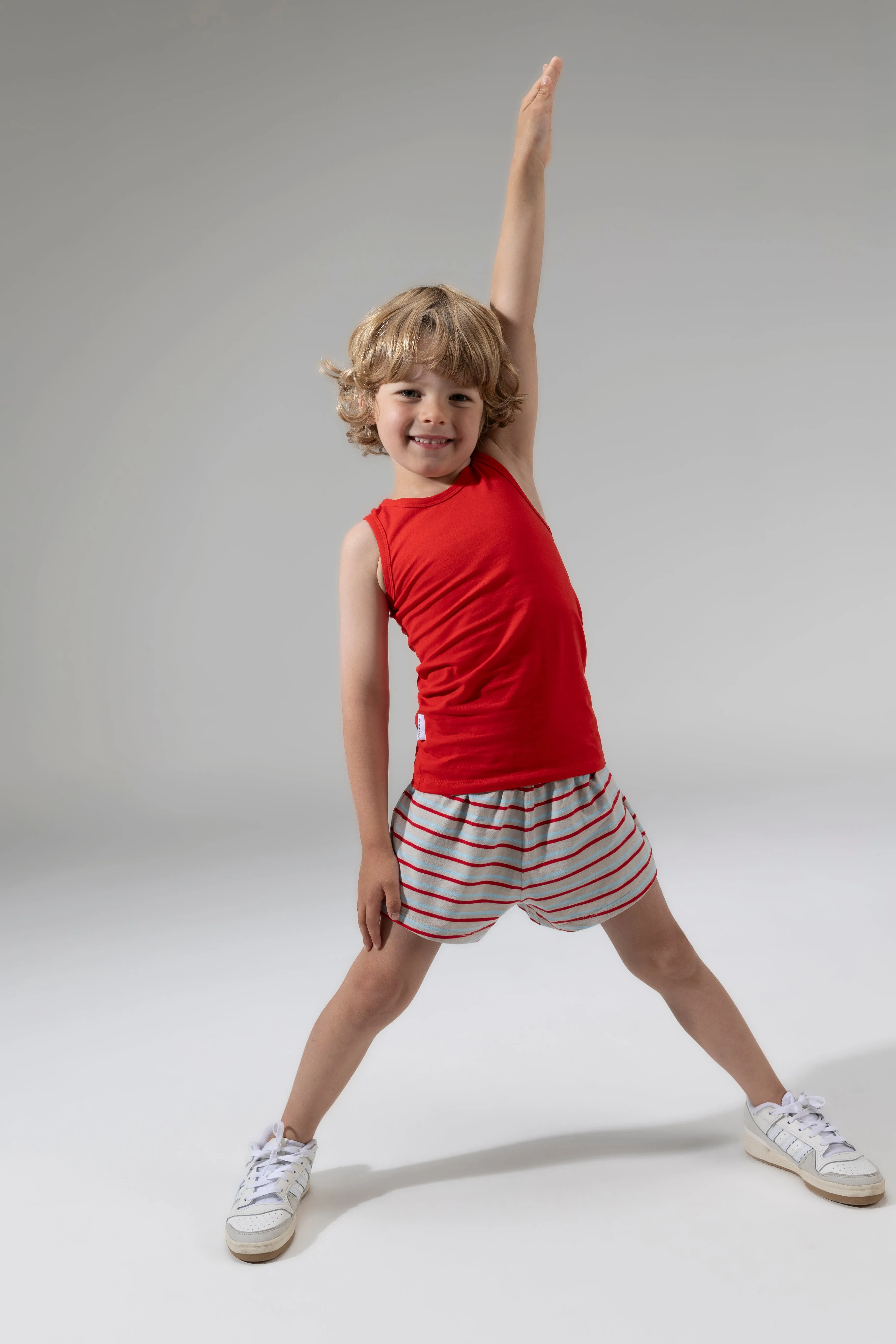 Kinder Short Streep Cherry