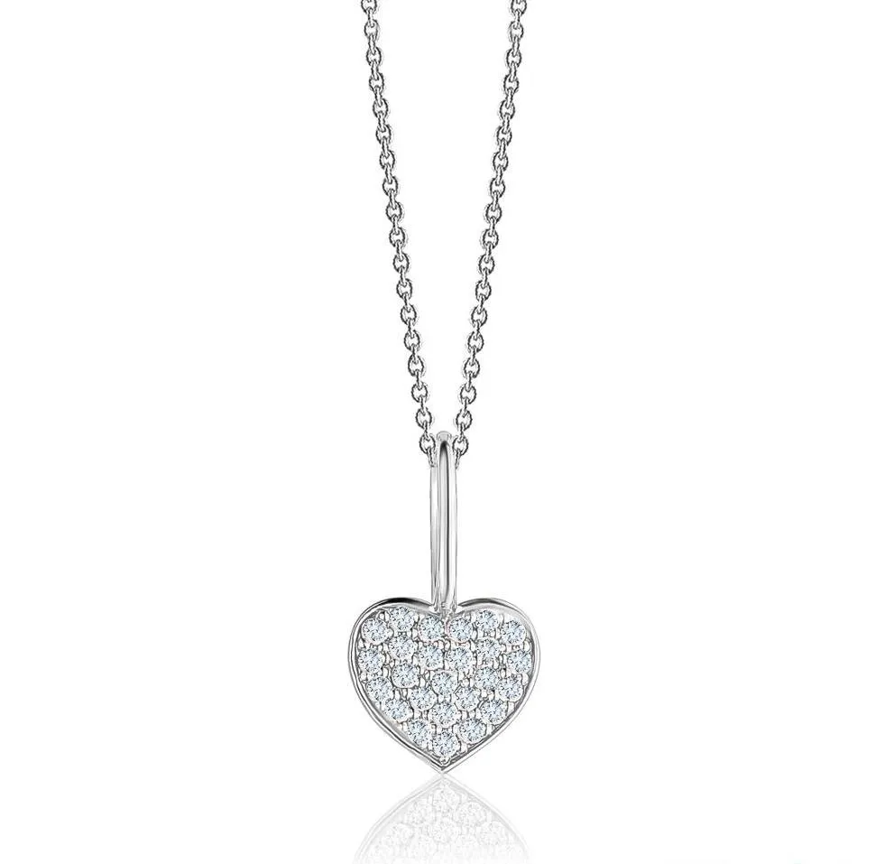 Lovy Heart Pendant (0.20Ctw)