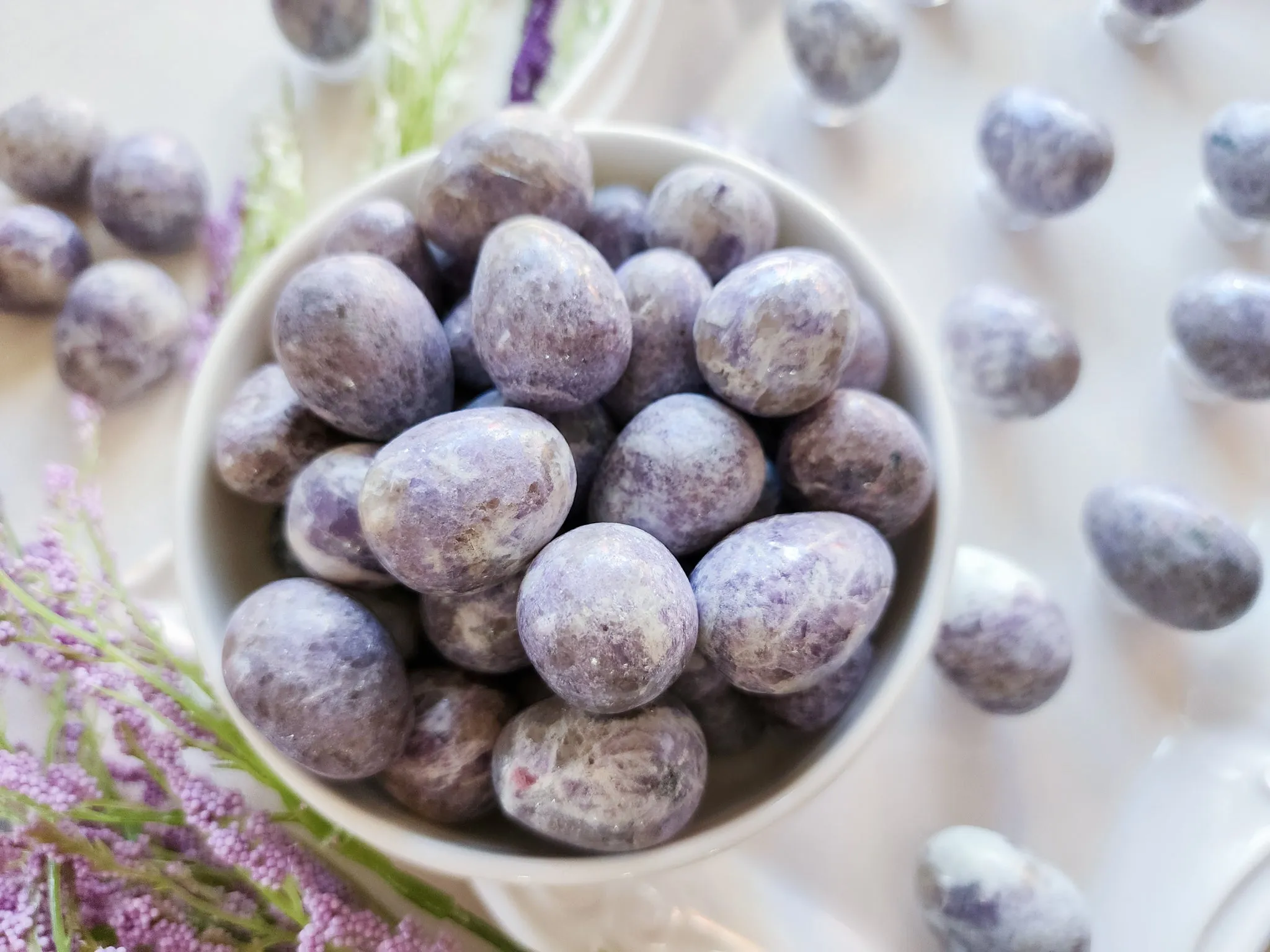 Mini Lepidolite Egg || Madagascar