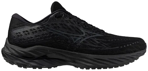 Mizuno Wave Inspire 20 (B Width) - Black/Ultimate Grey/Black (Womens)