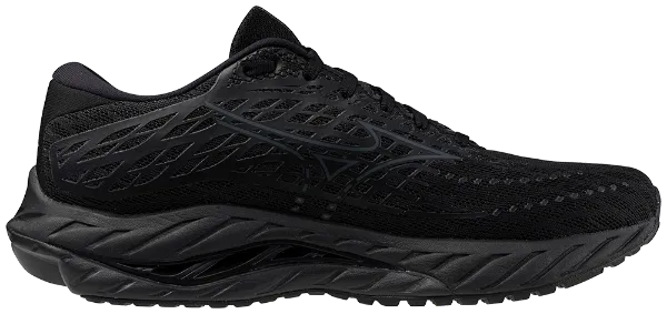 Mizuno Wave Inspire 20 (B Width) - Black/Ultimate Grey/Black (Womens)