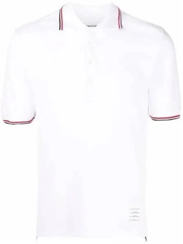 MJP156G Classic Pique Stripe Short Sleeve Polo T Shirt 270503 1021552