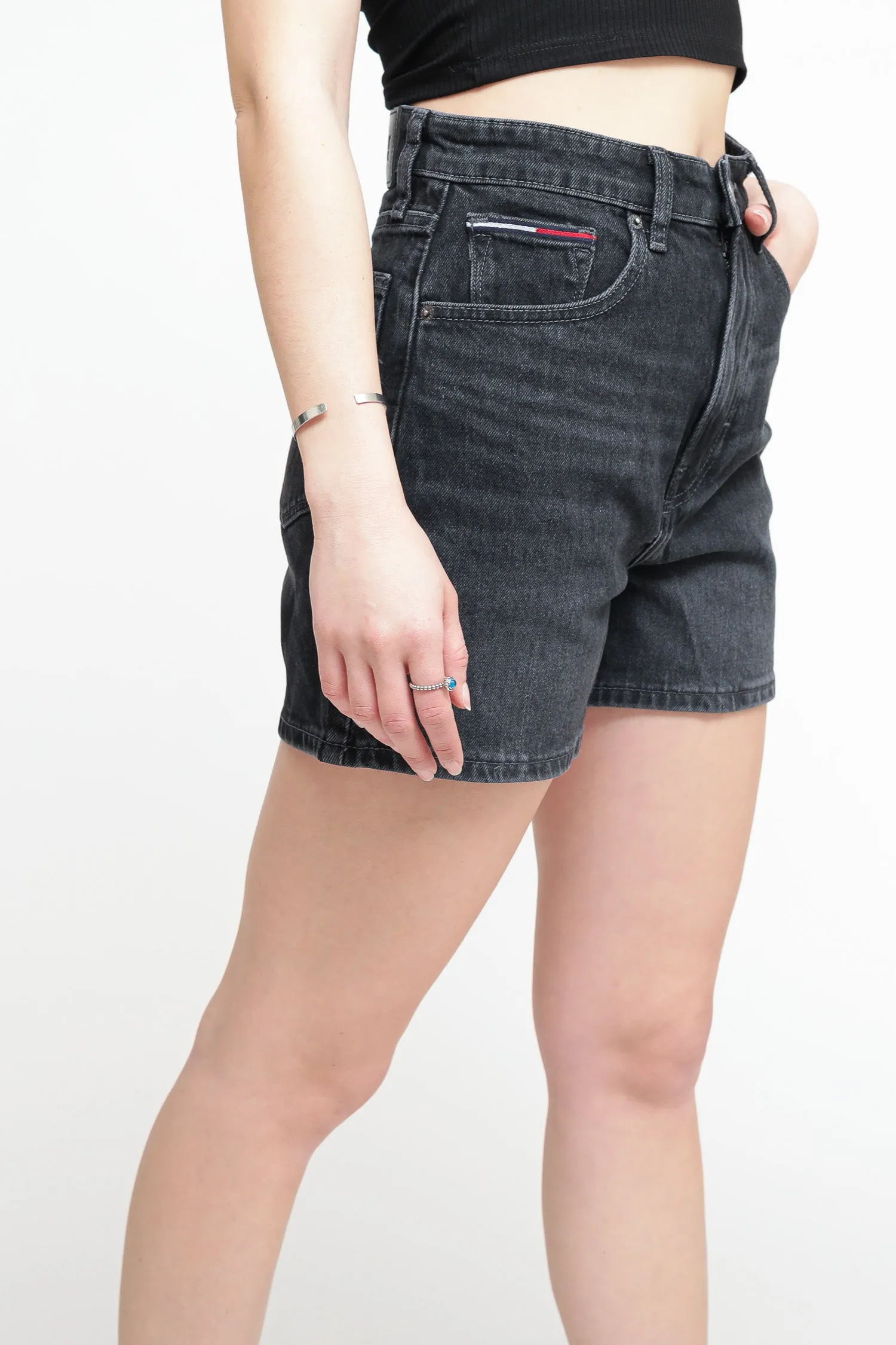 Mom Short BG0181 - Black