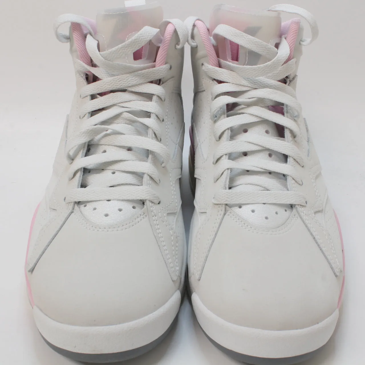 Nike Jordan Mvp Off White Cool Grey Med Soft Pink White Uk Size 8