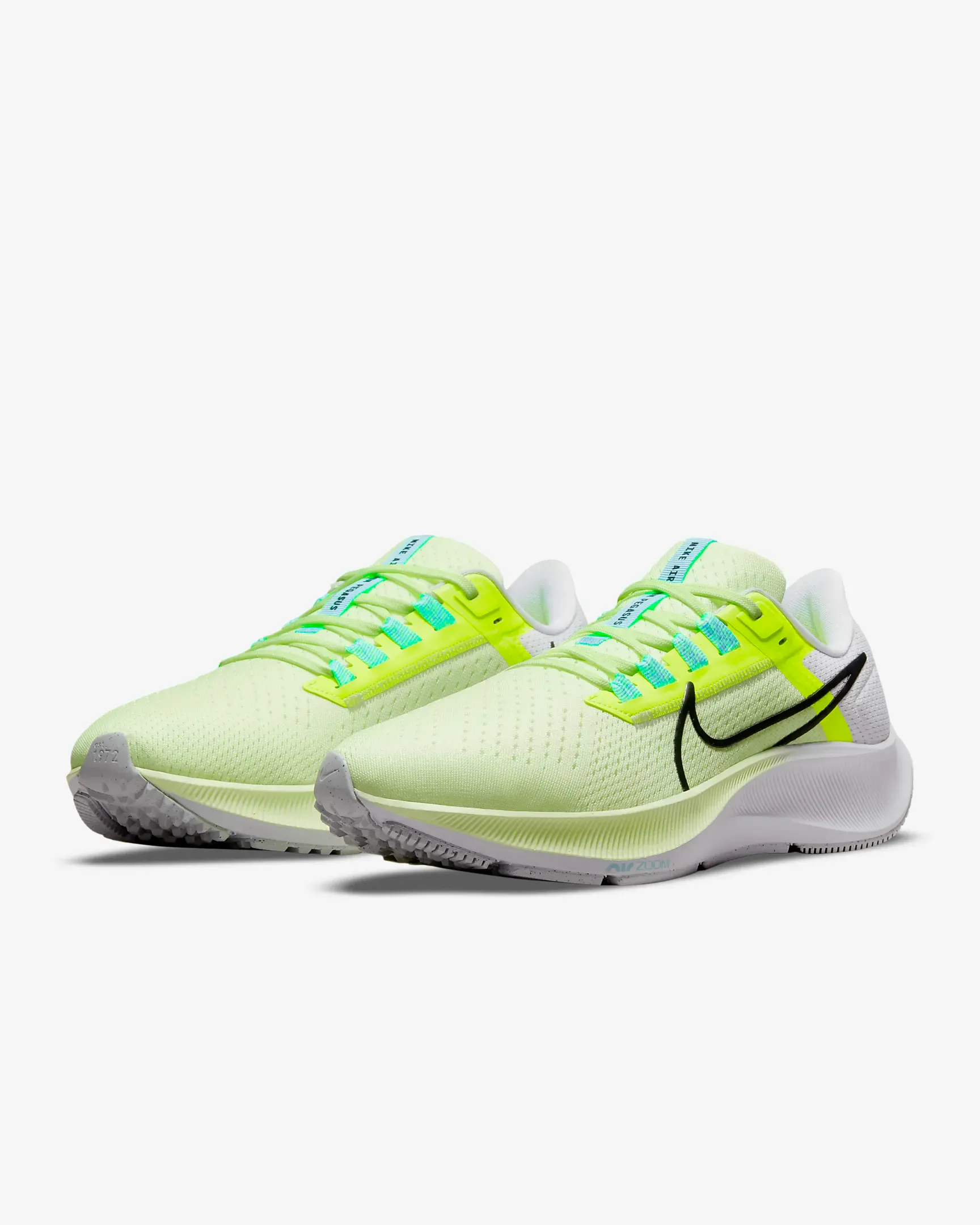 Nike Women's Air Zoom Pegasus 38 Shoes - Barely Volt / Volt / Photon Dust / Black