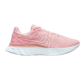 Nike Women's React Infinity 3 Shoes - Pink Glaze / White / Pink Foam / Photon Dust / Black