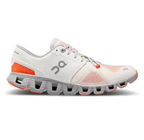 On Running Women's Cloud X 3 Shoes - Ivory / Alloy