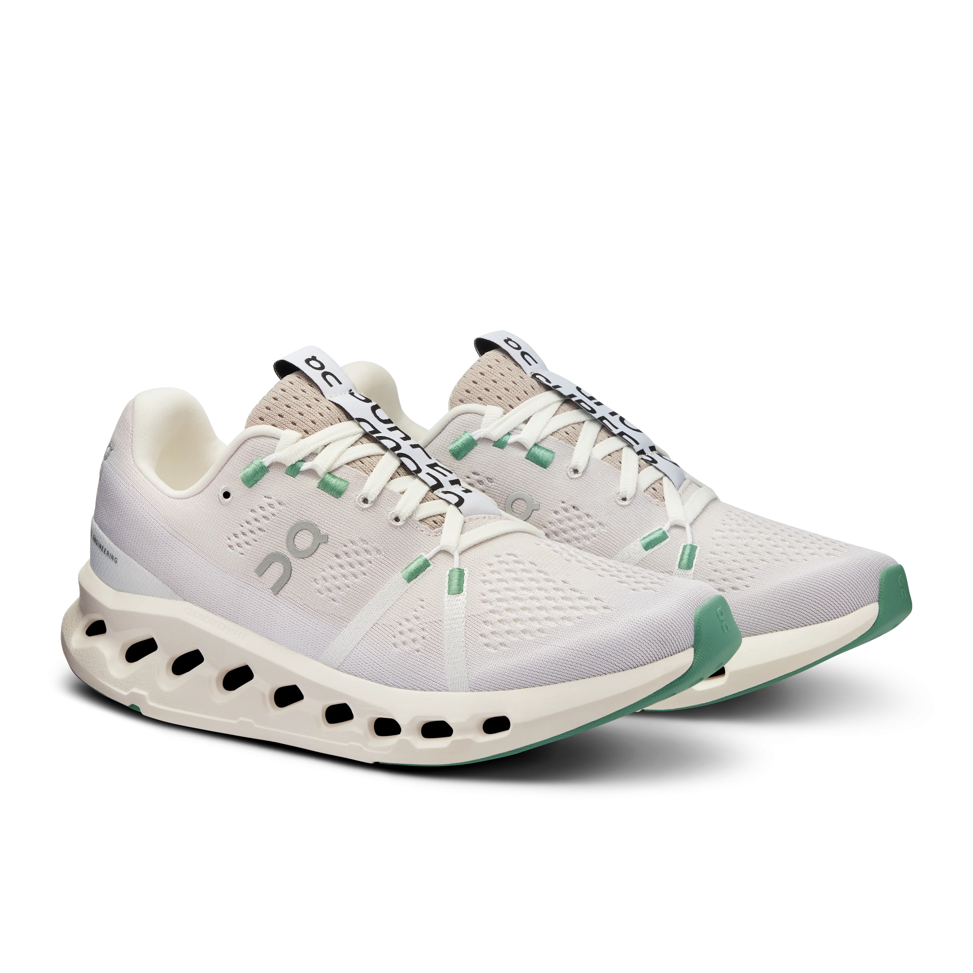 On Running Women's Cloudsurfer Shoes - Pearl / Ivory