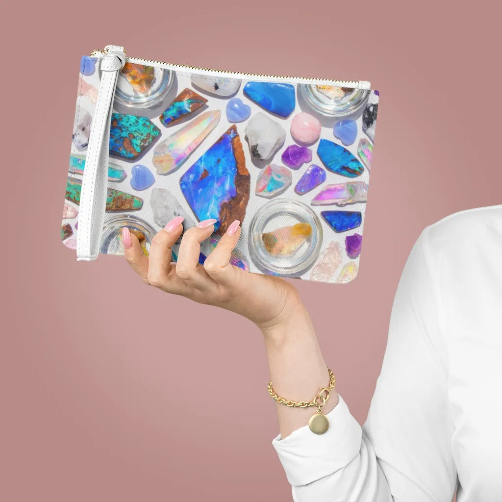 Opal Iridescent Clutch