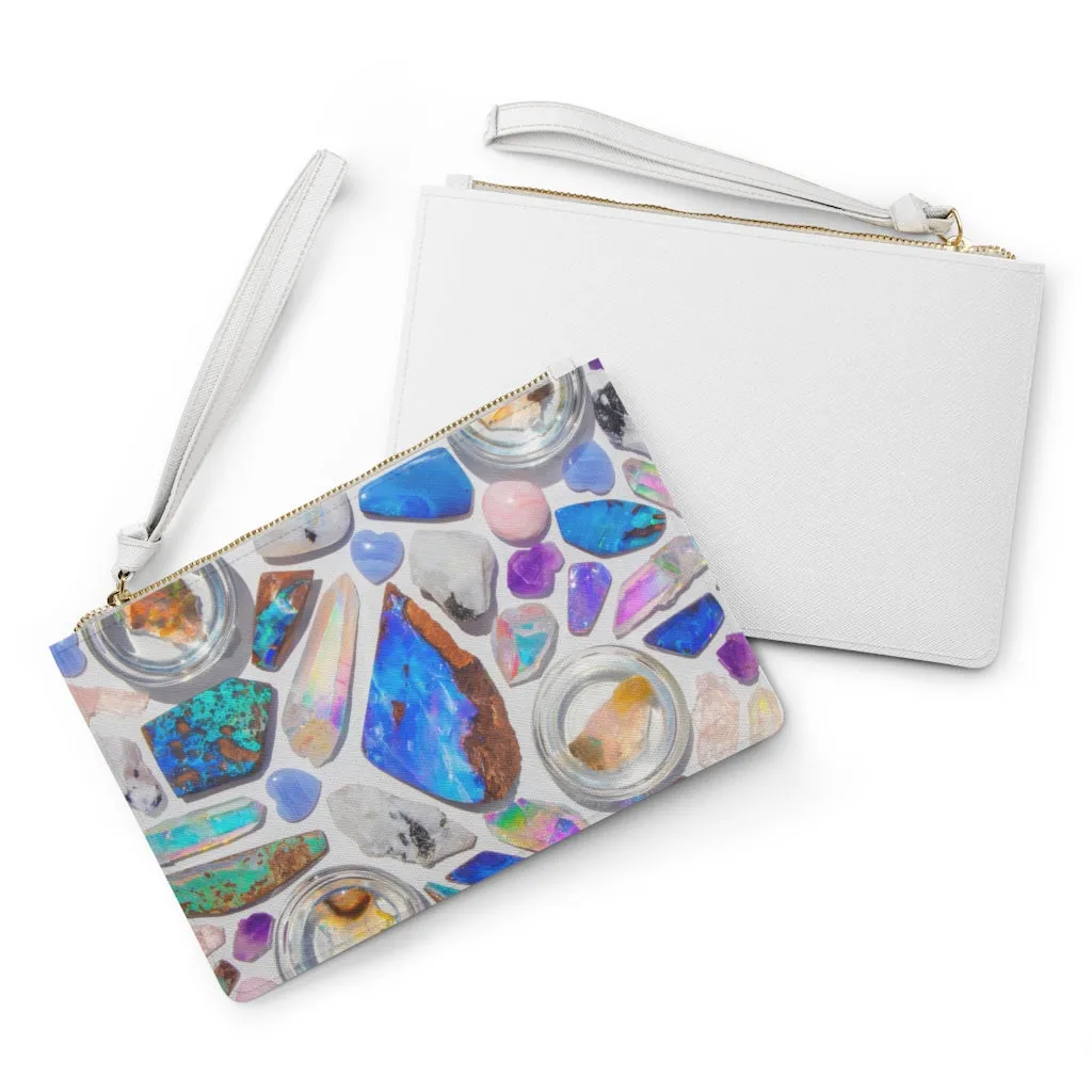 Opal Iridescent Clutch