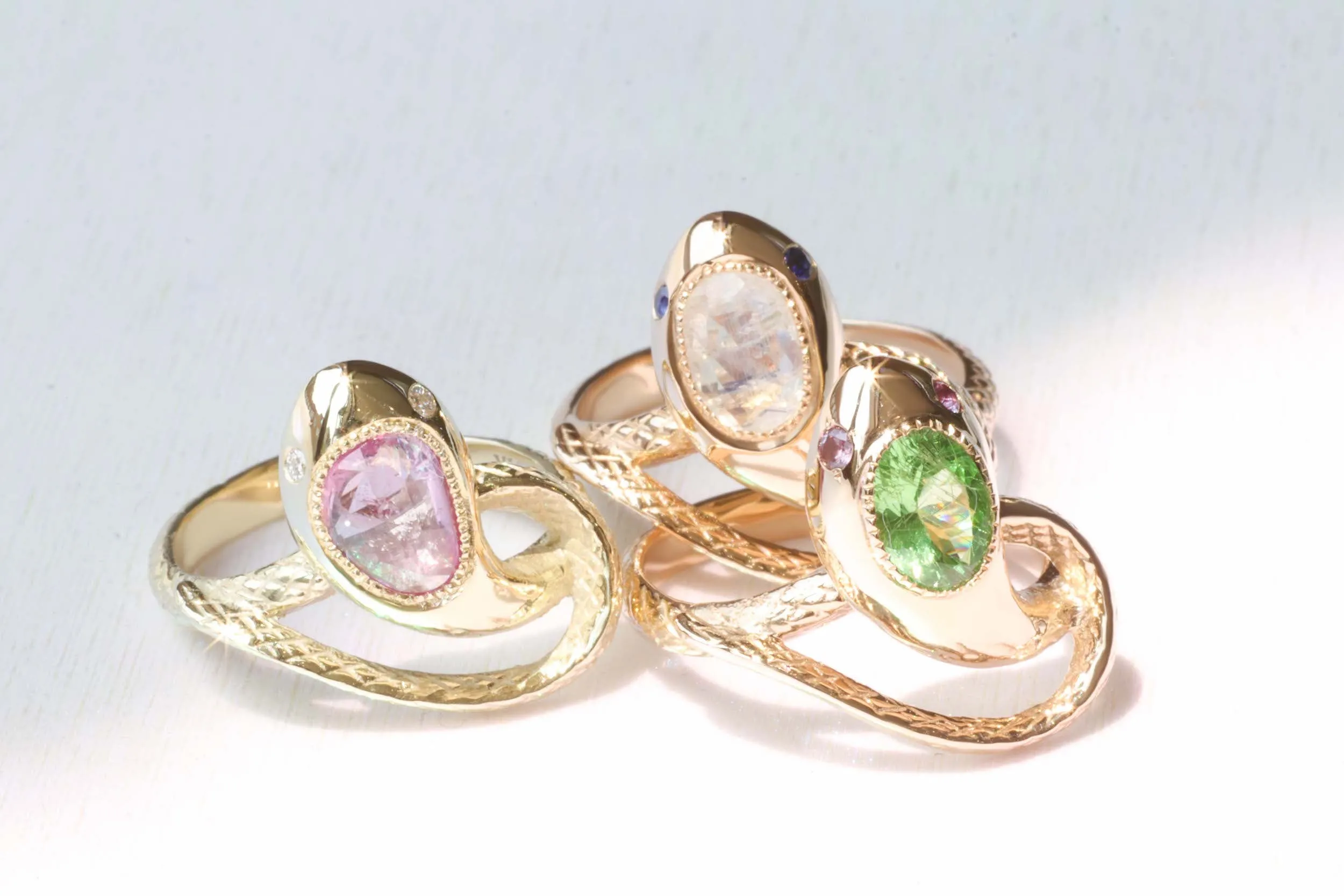 Ophidia Ring / Moonstone