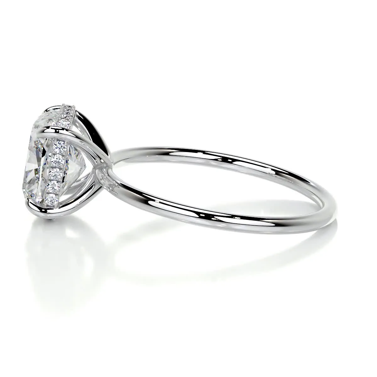 Priscilla Lab Grown Diamond Ring -Platinum