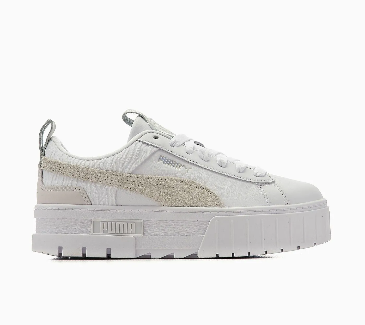 Puma Mayze Zeppa St Wns Bianco Grigio 383334 01