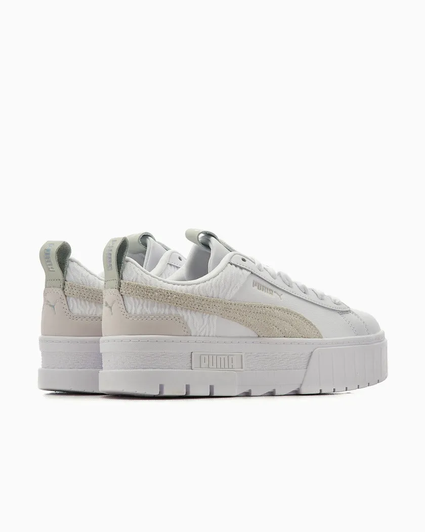 Puma Mayze Zeppa St Wns Bianco Grigio 383334 01